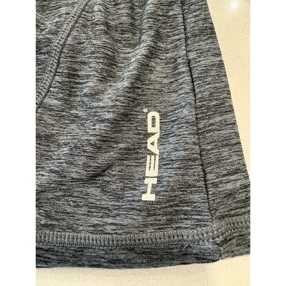 Head Womens Long Sleeve 1/4 Zip Pullover Athletic Tennis Top Lightweight Gray - Picture 6 of 8